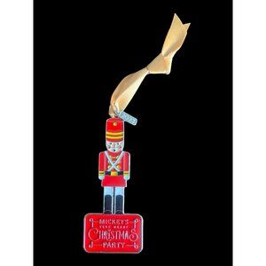 Mickey’s Very Merry Christmas‎ Party 2023 Toy Soldier Metal Ornament, Disneyana